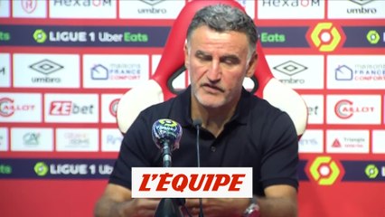 Galtier : «Bamba force le respect» - Foot - L1 - Losc