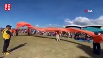 Tayvan’da 3 yaşındaki çocuk uçurtmanın boynuna dolanması ile metrelerce havaya yükseldi