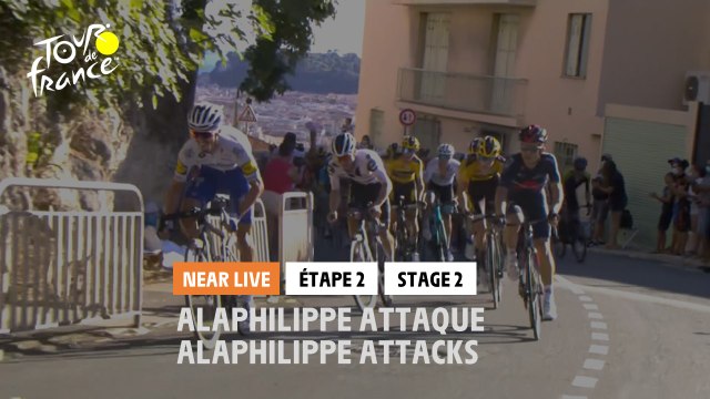 #TDF2020 - Étape 2 / Stage 2 - Alaphilippe attaque ! Alaphilippe attacks !
