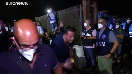 Migranten-Krise in Italien - Proteste auf Lampedusa