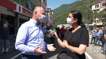 Son Dakika Haberleri: İçişleri Bakanı Soylu Giresun'daki sel felaketini anlattı | Video