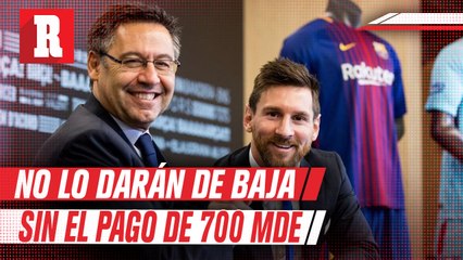 LaLiga apoya al Barcelona y no darán de baja a Messi si no se pagan los 700 millones
