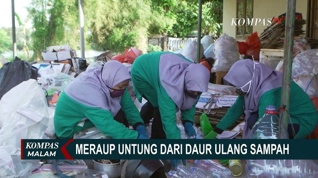 Kreatif! Raup Untung dari Daur Ulang Sampah Plastik