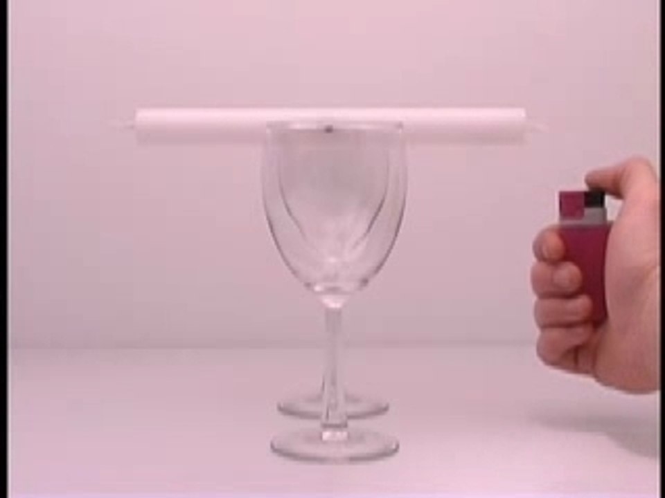 - EXPERIENCE AVEC UNE BOUGIE -