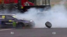 World Rx Finland 2020 2 Q2 Race 3 Leader Doran Loses Wheel Spins Out