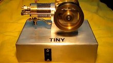 TINY Small 4 stroke internal combustion engine.