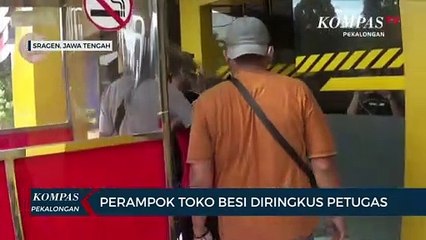 Pencuri Toko Besi Dibekuk Polisi