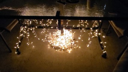 What to do with tangled Christmas lights?