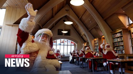 Trainee Santas in UK taking classes to prepare for COVID-19 Christmas