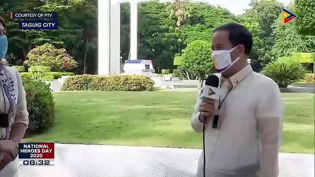 Commemoration of Araw ng mga Bayani at the Libingan ng mga Bayani