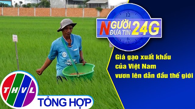 Người đưa tin 24G (18g30 ngày 29/8/2020) - Giá gạo xuất khẩu của Việt Nam vươn lên dẫn đầu thế giới
