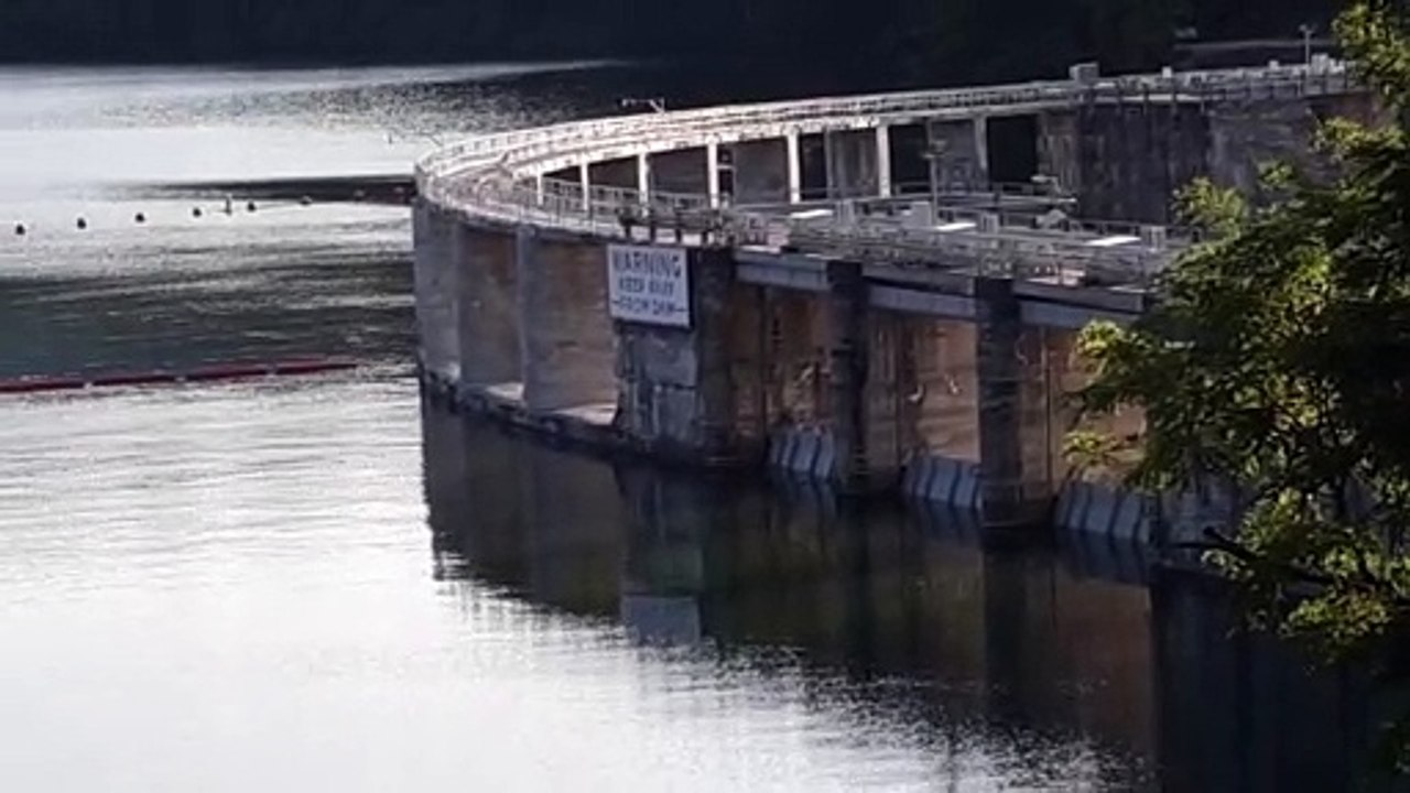 Close View of the Dam