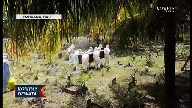Proses Pemakaman Jenazah Covid19, Dengan APD Lengkap