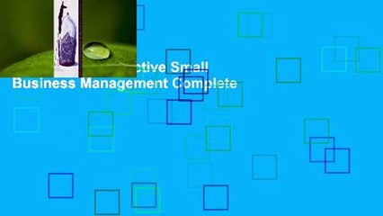 Full Version  Effective Small Business Management Complete