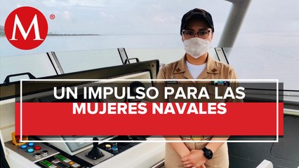 Carolina Cházaro, la primera mujer al mando de patrulla costera de la Marina