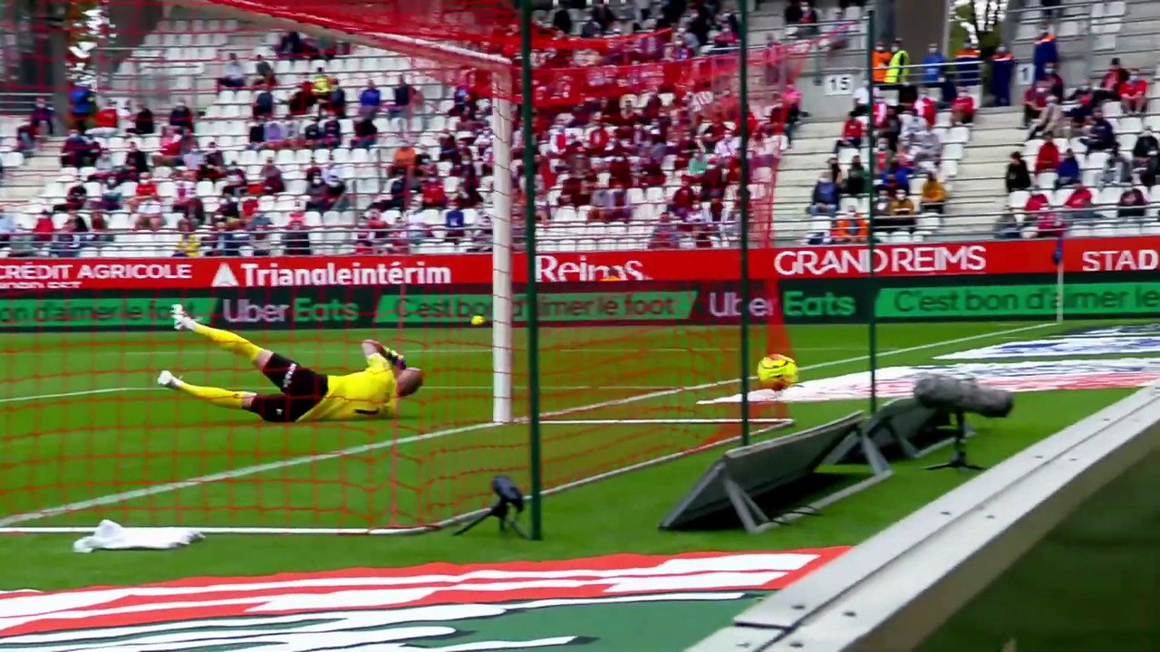 STADE DE REIMS - LOSC LILLE (0 - 1) - Highlights - (REIMS - LOSC) _ 2020_2021