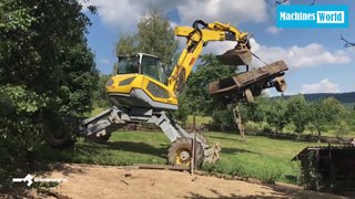 6 Amazing Machines At Work - Construction, Agriculture, Woodworking and Energy