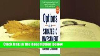 About For Books  Options as a Strategic Investment  For Online
