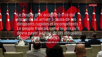 Pour Erdogan, les dirigeants français sont « cupides et incompétents »