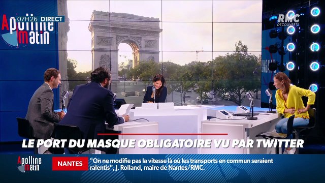 #Magnien, la chronique des réseaux sociaux : Le port du maque obligatoire vu par Twitter - 31/08