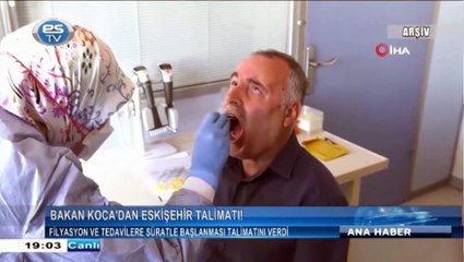 Bakan Koca'dan Eskişehir talimatı!