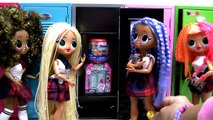 LOL OMG Dolls School Locker Surprise Disco Ball unboxing Lils and more