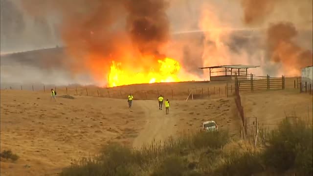 Los incendios del norte de Cáceres continúan fuera de control