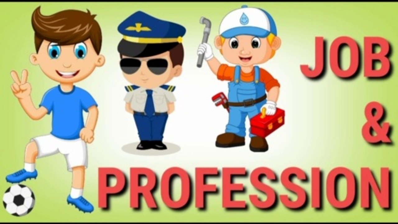 Occupation Names | Learning Job and Profession List for Kids in English and Hindi ,नौकरी के नाम ,व्यवसाय के नाम