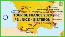 L'Avenir - Tour de France 2020 - 3e étape Nice Sisteron : présentation de l'étape