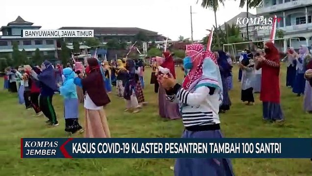Kasus Covid-19 Klaster Pesantren di Banyuwangi Bertambah 100