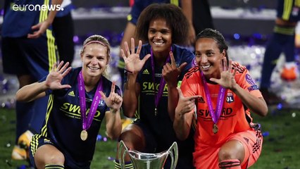 Football : les joueuses de l'OL décrochent une septième Ligue des champions