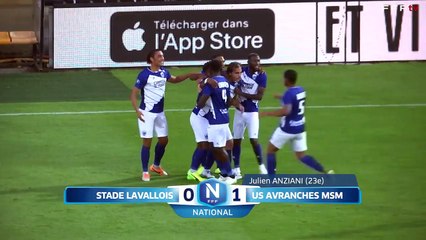 J02 Stade Lavallois - US Avranches MSM (1-3) FFF TV