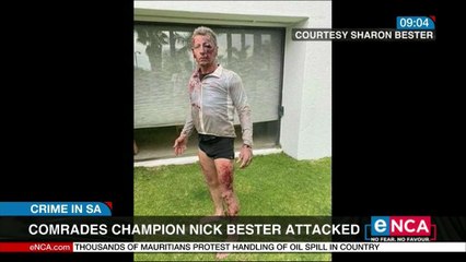 Comrades champion Nick Bester attacked