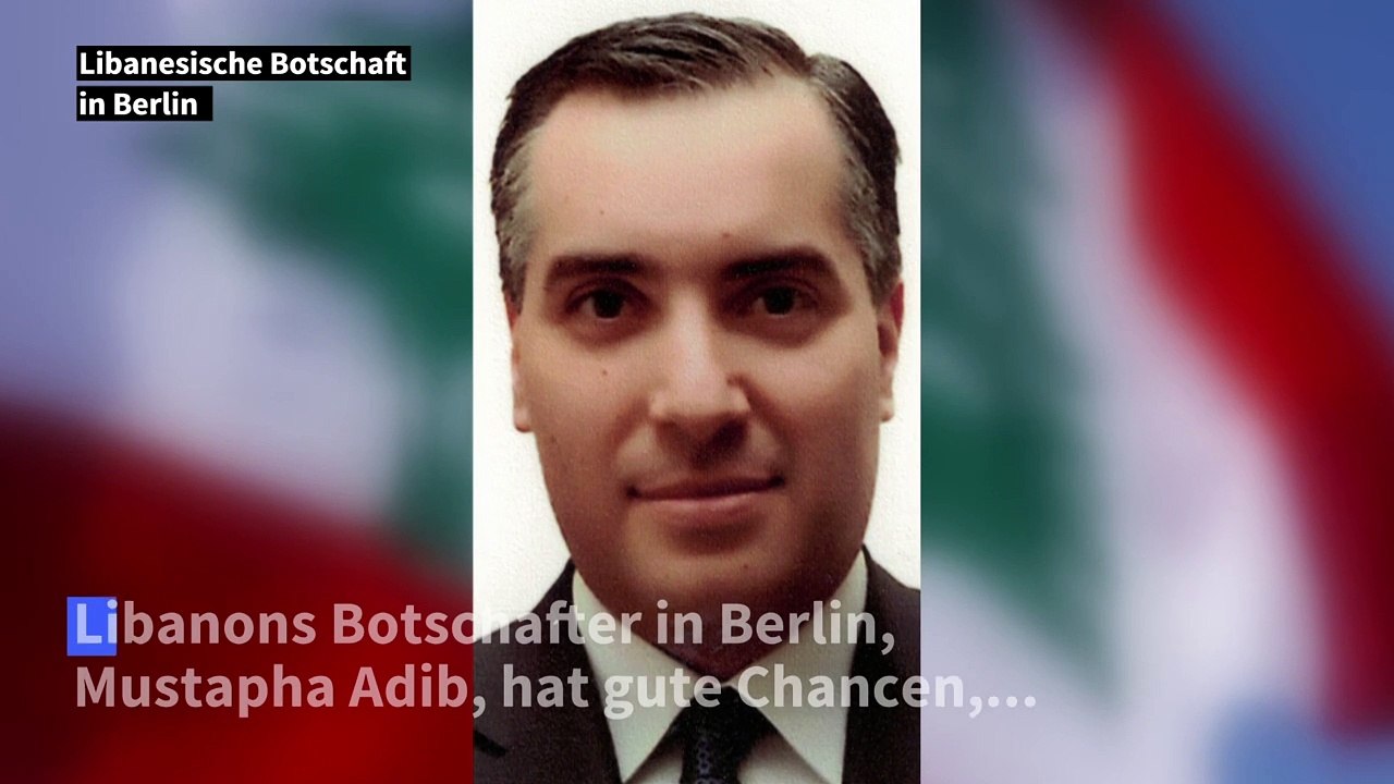 Libanons Botschafter in Berlin soll neuer Ministerpräsident werden