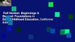 Full Version  Beginnings & Beyond: Foundations in Early Childhood Education, California Edition