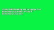 Praxis 5002 Reading and Language Arts Elementary Education: Praxis II - Elementary Education