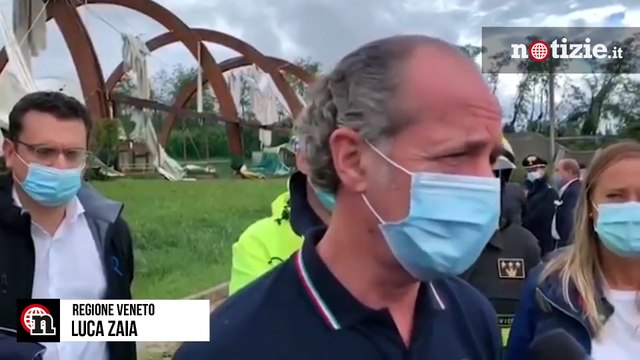 Maltempo, tromba d'aria in Veneto ed esondazioni al Nord Italia: le immagini