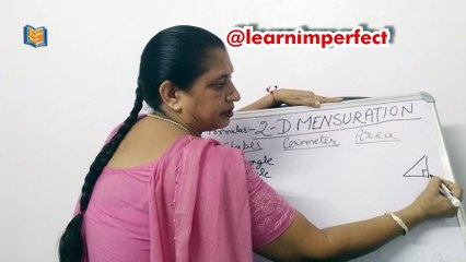 Mensuration formula tricks | all 2D mensuration formula | Area & Perimeter of parallelogram, rhombus