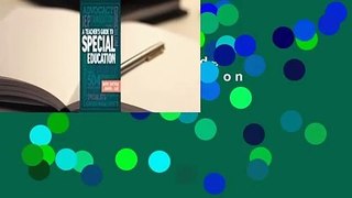 A Teacher's Guide to Special Education  For Kindle
