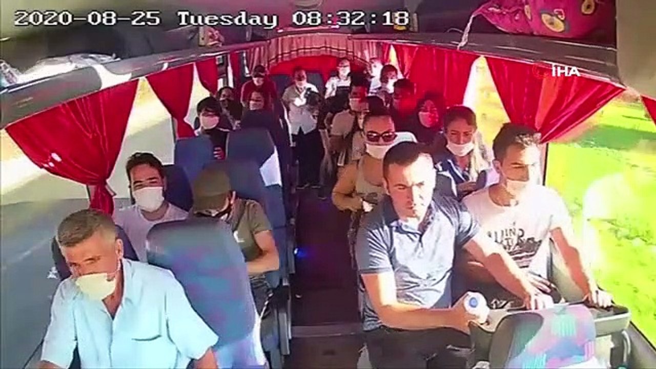 Korku filmi değil gerçek! Antalya'da kabus anı kamerada