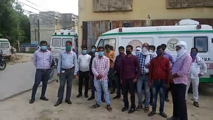 मैनपुरी: 108 एंबुलेंस चालकों से की गई मारपीट