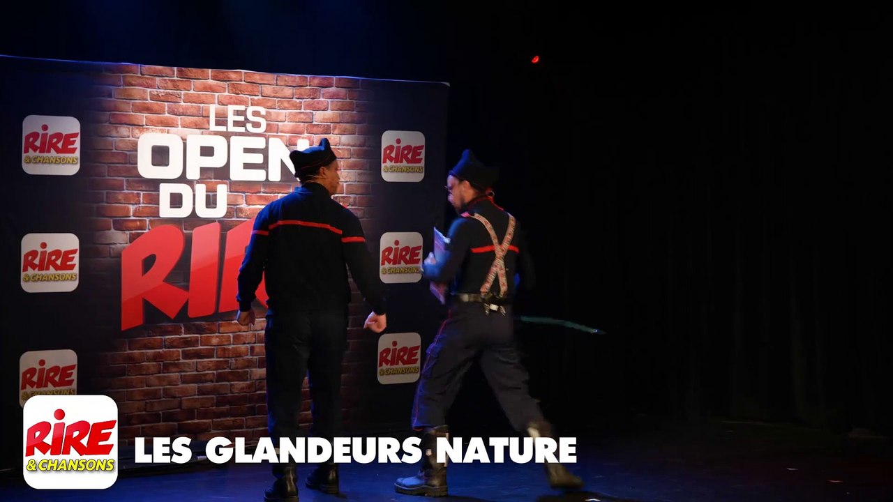 Les Glandeurs nature sur scène - -Le bal des pompiers- - Open de Rire