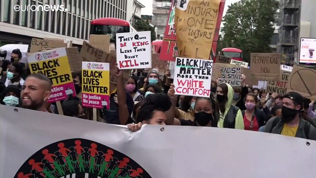 Londra, la marcia anti razzismo e contro la violenza della Polizia