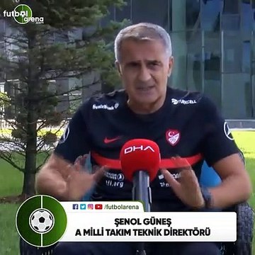 Şenol Güneş: 1 numaralı hedefim Dünya Kupası'na katılmak