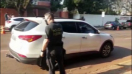 Detidos em operação da PF são encaminhados a carceragem