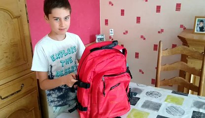 Le Verlainois Martin Lejeune prépare sa rentrée scolaire en première secondaire