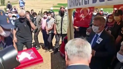 Sel şehidi dualarla uğurlandı
