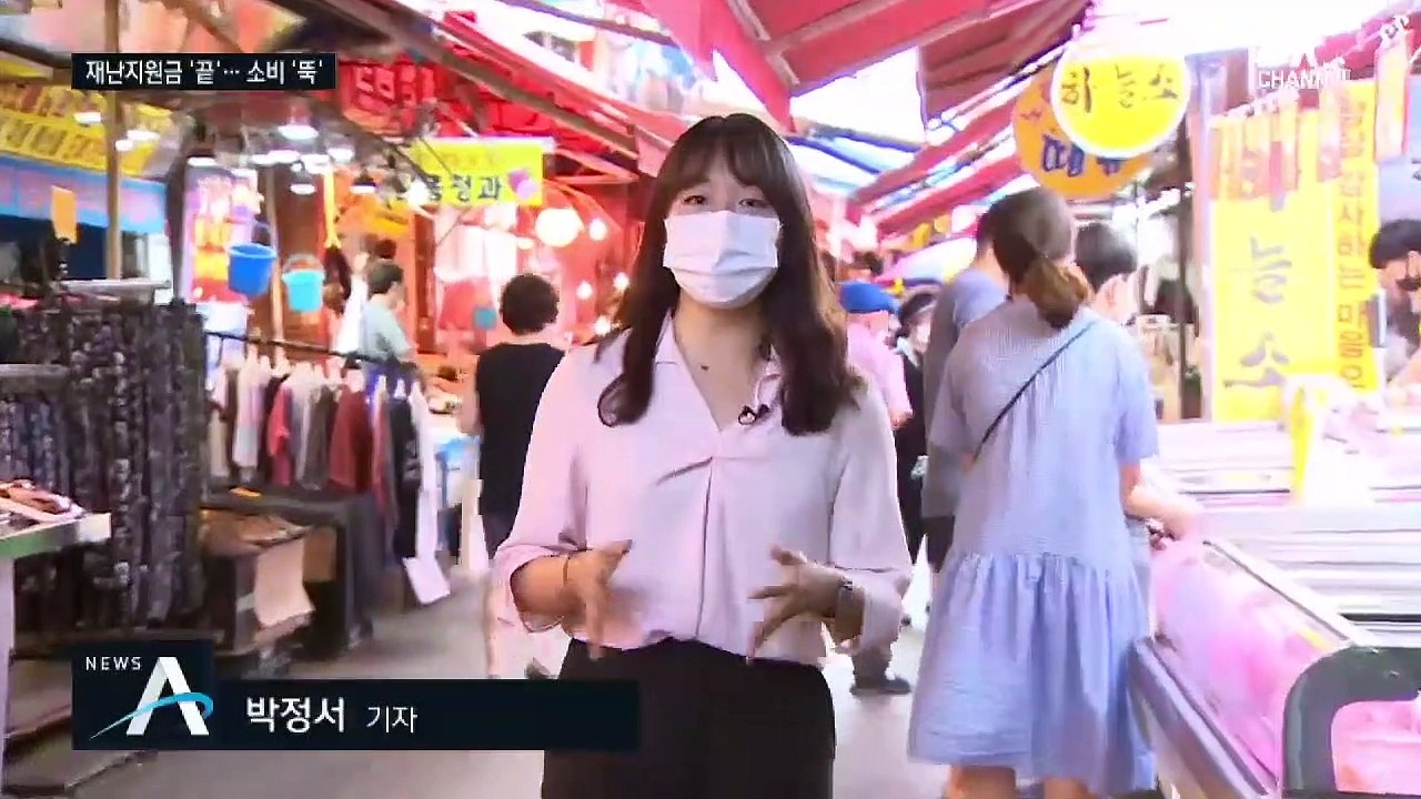 재난지원금 소진되자 7월 소비 6% ‘뚝’…소상공인 ‘막막’