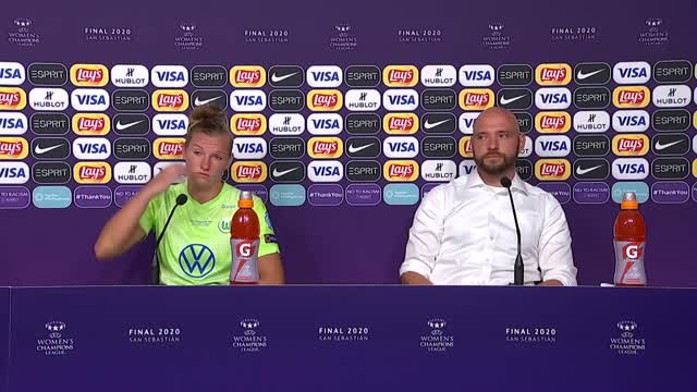 Mixed emotions for Wolfsburg after Champions League final defeat