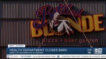 Health department closes Arizona bars shortly after reopening